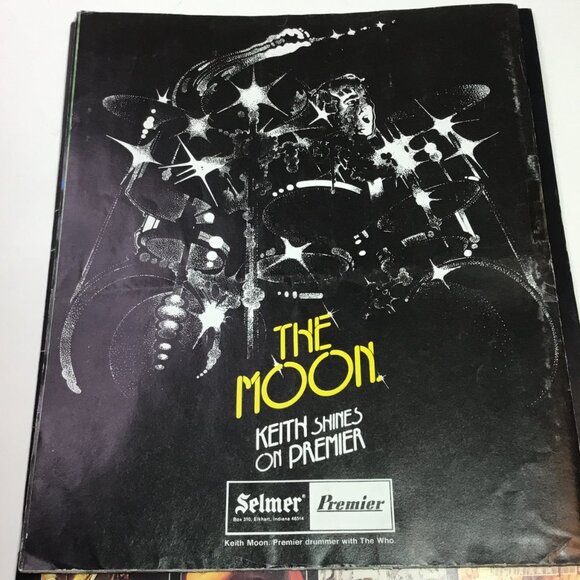 THE WHO 1980 Official Concert Tour Program & The Who 1975 Poster Magazine #3 - Picture 8 of 11